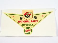 1960 National Rally Sywell - Castrol - NSA - National Scooter Association - obtisk