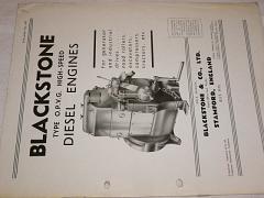 Blackstone - Diesel Engines - prospekt