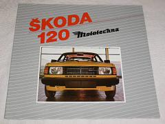 Škoda 120 - Mototechna - prospekt - 1987