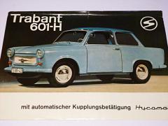 Trabant 601-H - prospekt - 1966