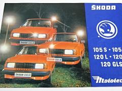 Škoda 105 S - 105 L - 120 L - 120 LS - 120 GLS - prospekt - Mototechna