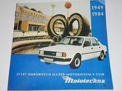 Mototechna - 35 let odborných služeb motoristům v ČSSR - 1984