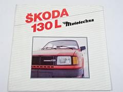 Škoda 130 L - Mototechna - prospekt