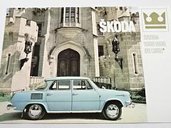 Škoda 1000 MBG de luxe - Motokov - prospekt