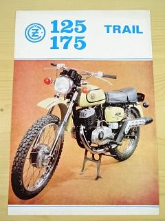 ČZ 125 - 481.5, 175 - 482.5 Trail - 1976 - prospekt