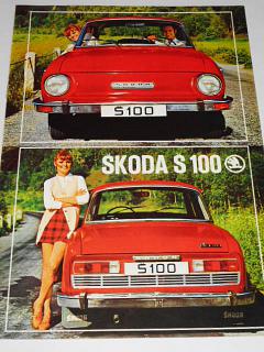 Škoda Š 100 - Mototechna - prospekt