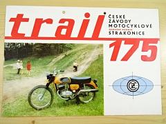 ČZ 175 trail typ 482 - 1971 - prospekt