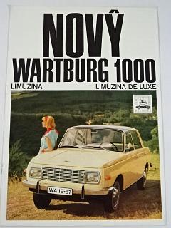 Wartburg 1000 limuzina, limuzina de luxe - 1966 - prospekt