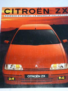 Citroën ZX - prospekt - 1991