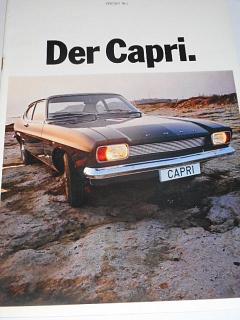 Ford Capri - prospekt