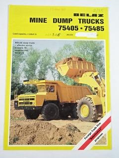 BELAZ - Mine Dump Trucks 75405 - 75485 - prospekt - 1993
