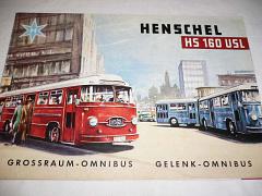 Henschel HS 160 SL omnibus - 1959 - prospekt