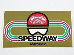 JAWA - speedway - samolepka - Motokov