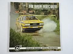 XVIII. Burum Tríbeč Rallye - Mistrovství Evropy - 1988 - program