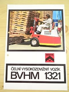 Desta - čelní vysokozdvižný vozík BVHM 1321 - prospekt