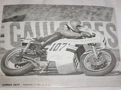 Giorgio Gatti - Yamaha TZ 500 cc. 4 cil.-  fotografie