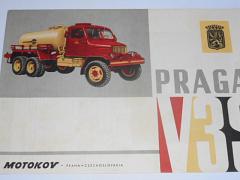 Praga V3S - prospekt - 1961 - Motokov