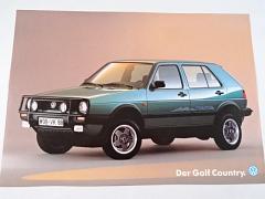 Volkswagen - Golf Country - prospekt - 1989