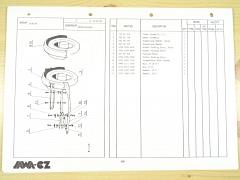 Sidecar 710 - katalog náhradních dílů - JAWA-CZ Parts Manuals