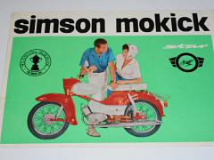 Simson Mokick Star - 1965 - prospekt