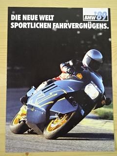 BMW - Die neue welt sportlichen fahrvergnügens - 1989 - prospekt