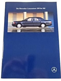 Mercedes - Benz - Limousinen 200 bis 300 - prospekt - 1989