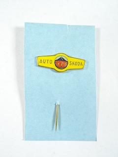 Auto Škoda - AZV - Vrchlabí - odznak