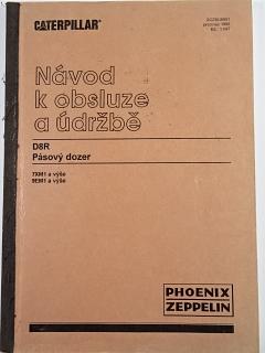 Caterpillar - D8R pásový dozer - návod k obsluze a údržbě - 1995 - Phoenix Zeppelin