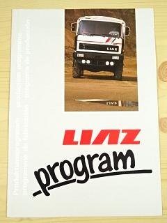 Liaz - program - valníky, tahače, sklápěče, podvozky, motory - prospekt