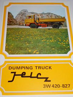 Jelcz 3 VV 420-827 Dumping Truck - 1977 - prospekt