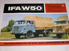 IFA W 50 L/FP Pritschenfahrzeug, W 50 L/FPS - prospekt