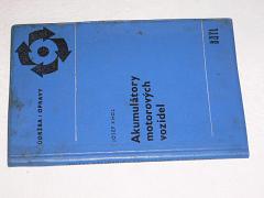 Akumulátory motorových vozidel - Khol - 1967