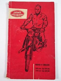 JAWA 250/559/04, 350/360/00 - 1965 - návod k obsluze