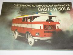 IFA - CAS 16 W50LA cisternová automobilová stříkačka - 1984