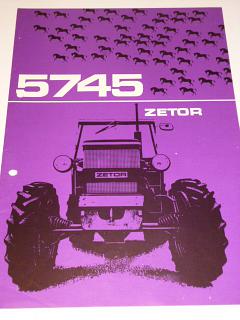 Zetor 5745 - prospekt