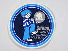 Škoda - AZNP Mladá Boleslav - samolepka