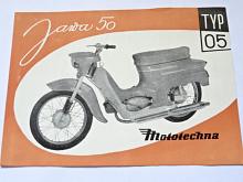 JAWA 50 typ 05 - prospekt - Mototechna