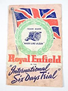 Royal Enfield in the International Six Days Trial - 1952