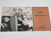 Nový Chevrolet - prospekt - B. Vobořil, Praha - prospekt