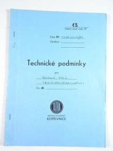 Tatra - technické podmínky pro návěsové tahače T 815-2 NTH, NT 6x6.1 a NT 4x4.1