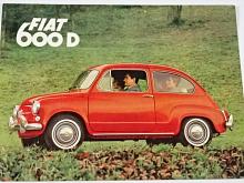 Fiat 600 D - prospekt - USA