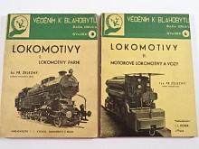 Lokomotivy - lokomotivy parní + motorové lokomotivy a vozy - I. + II. díl - 1941 - Fr. Železný