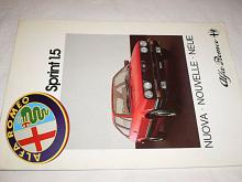 Alfa Romeo Sprint 1.5 - prospekt