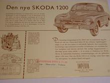 Škoda 1200 - prospekt - Imperia Stockholm