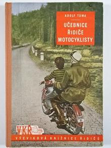Učebnice řidiče motocyklisty - Tůma - 1954 - Jawa, ČZ...