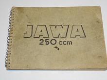 JAWA 250 ccm - pérák tzv. Janeček - knížka obsluhy a informací o novém stroji - Zbrojovka Brno