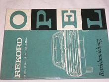 Opel Rekord - Betriebsanleitung - 1967
