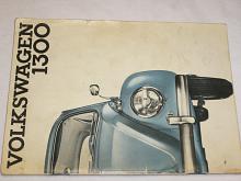 Volkswagen 1300 - Instruction Manual Sedan and Convertible