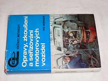 Opravy, zkoušení a seřizování motorových vozidel - 1973