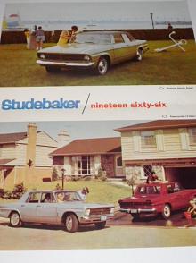 Studebaker nineteen sixty-six - prospekt - 1966